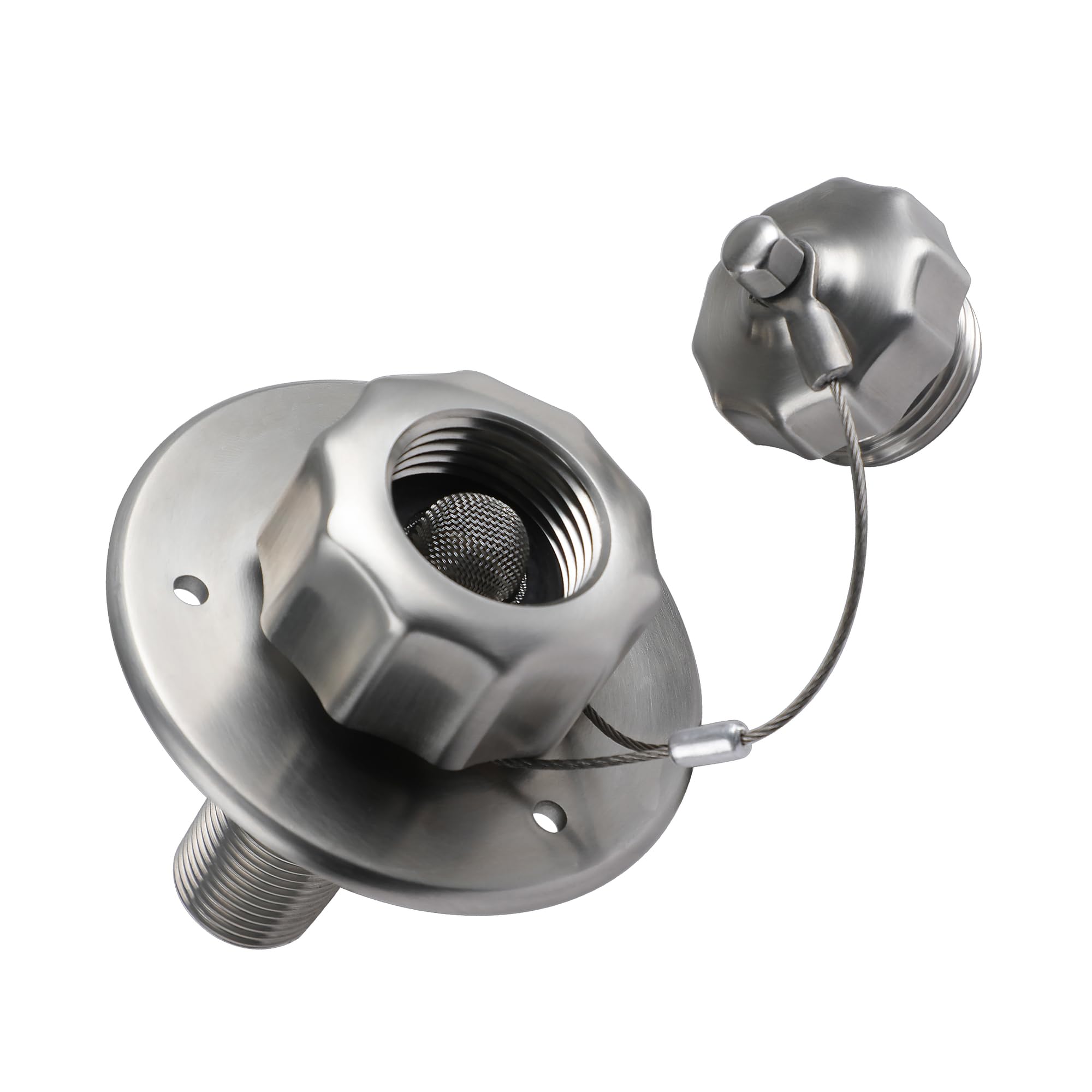G-Sunny all-metal RV city water inlet with check valve for one-way flow.