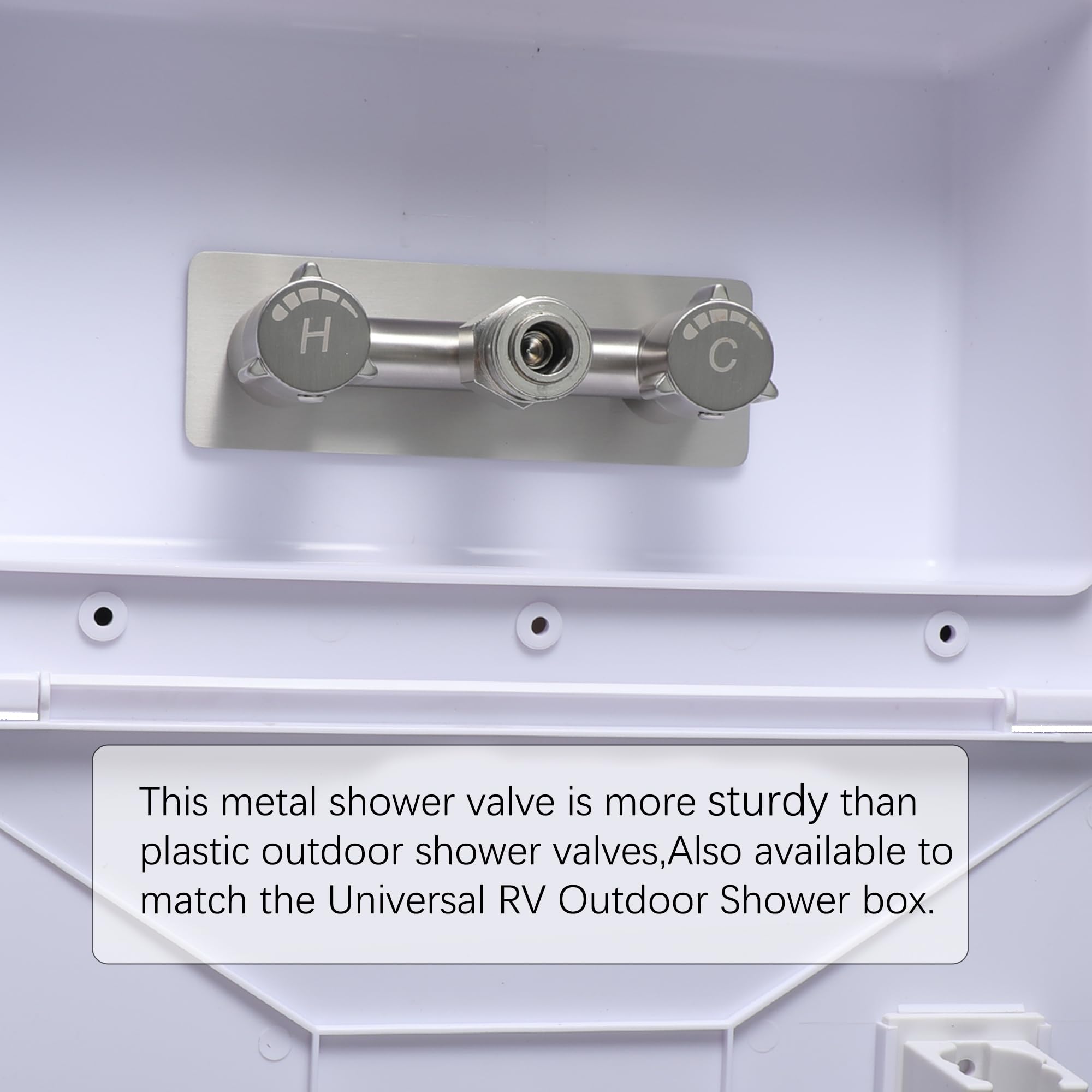 G-Sunny ceramic-core valve RV exterior faucet delivers smooth operation and durable performance.