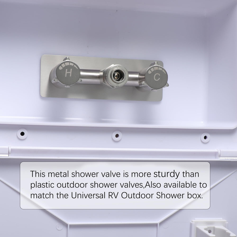G-Sunny ceramic-core valve RV exterior faucet delivers smooth operation and durable performance.