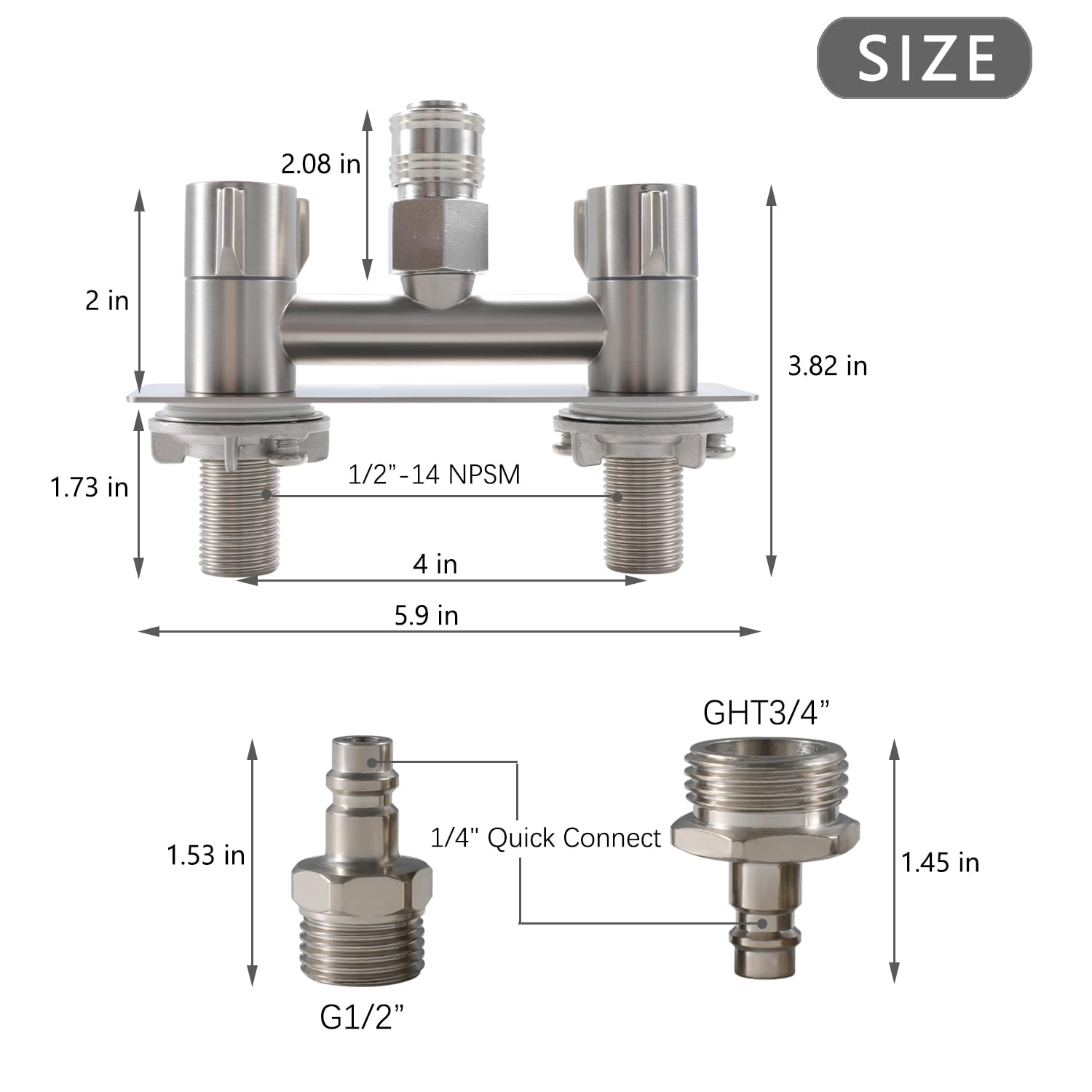 G-Sunny easy-install design fits 4-inch openings for quick DIY RV upgrades.