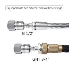 G-Sunny garden hose adapter 3/4-inch enables easy outdoor watering connections.