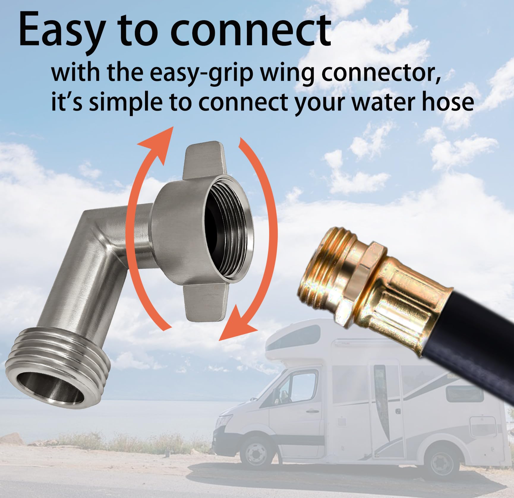 G-Sunny compatible with washing machine connections for added flexibility