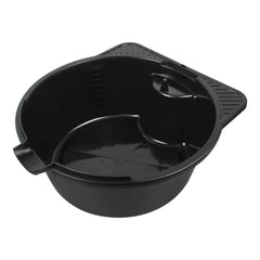 Gteana 2-gallon oil drain pan with ergonomic handle for easier, cleaner oil changes.