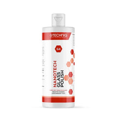 Gtechniq G4 Nanotech Windshield Polish bottle for smear-free, crystal-clear glass