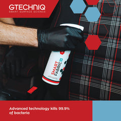 Gtechniq I1 Smart Fabric Protection for convertible roofs guards against rain and stains.
