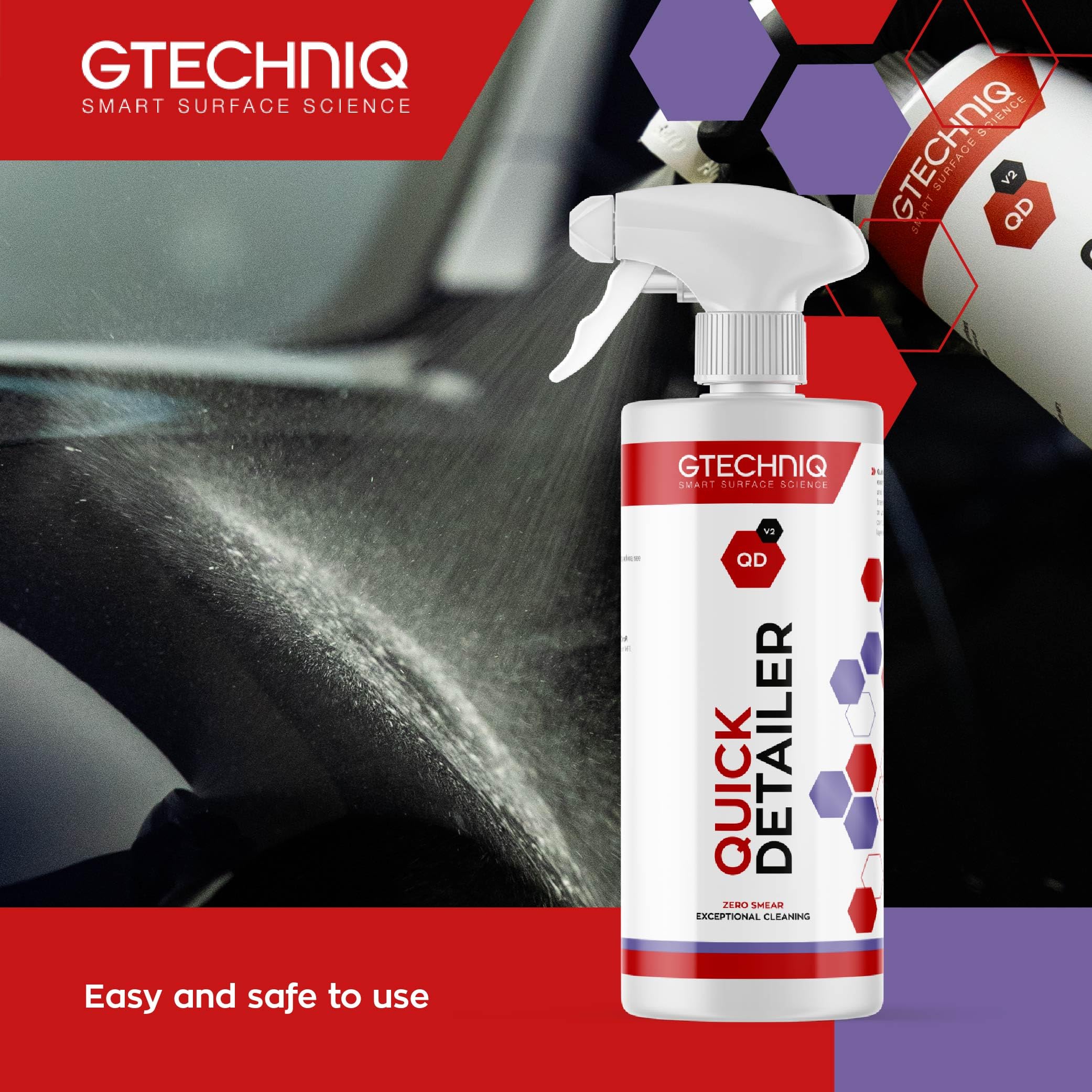 Gtechniq Quick Detailer removes watermarks for clearer paint