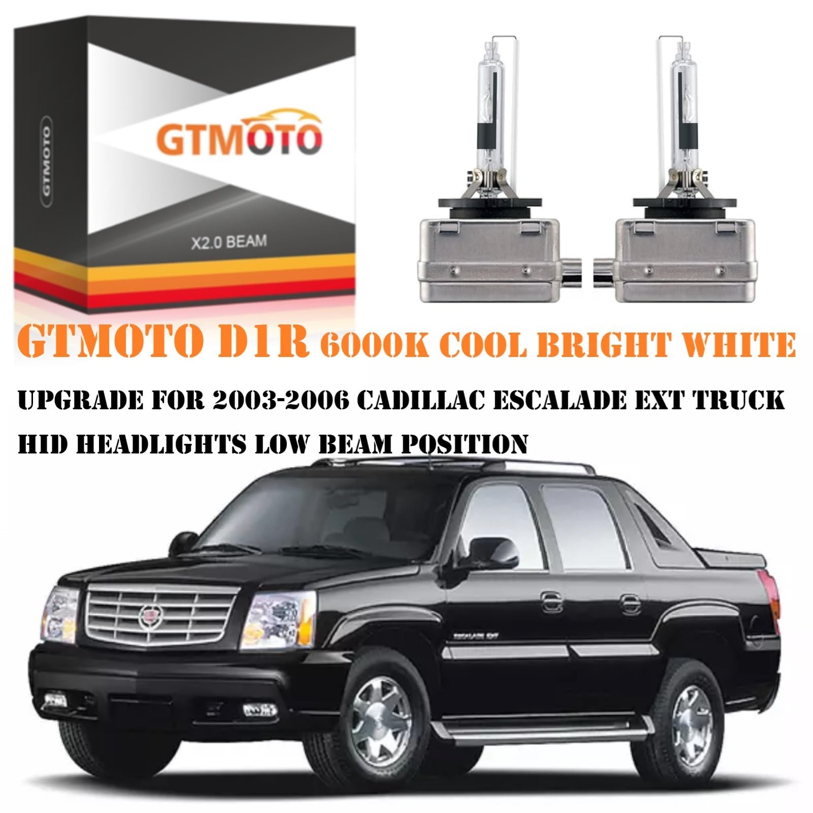 GTMOTO D1R bulbs resist UV with anti-UV quartz glass for longevity