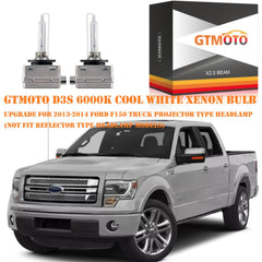 GTMOTO f150 adaptive headlights for consistent beam alignment.