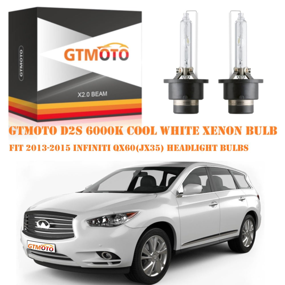 GTMOTO 6000K daylight glow enhances night recognition on QX60