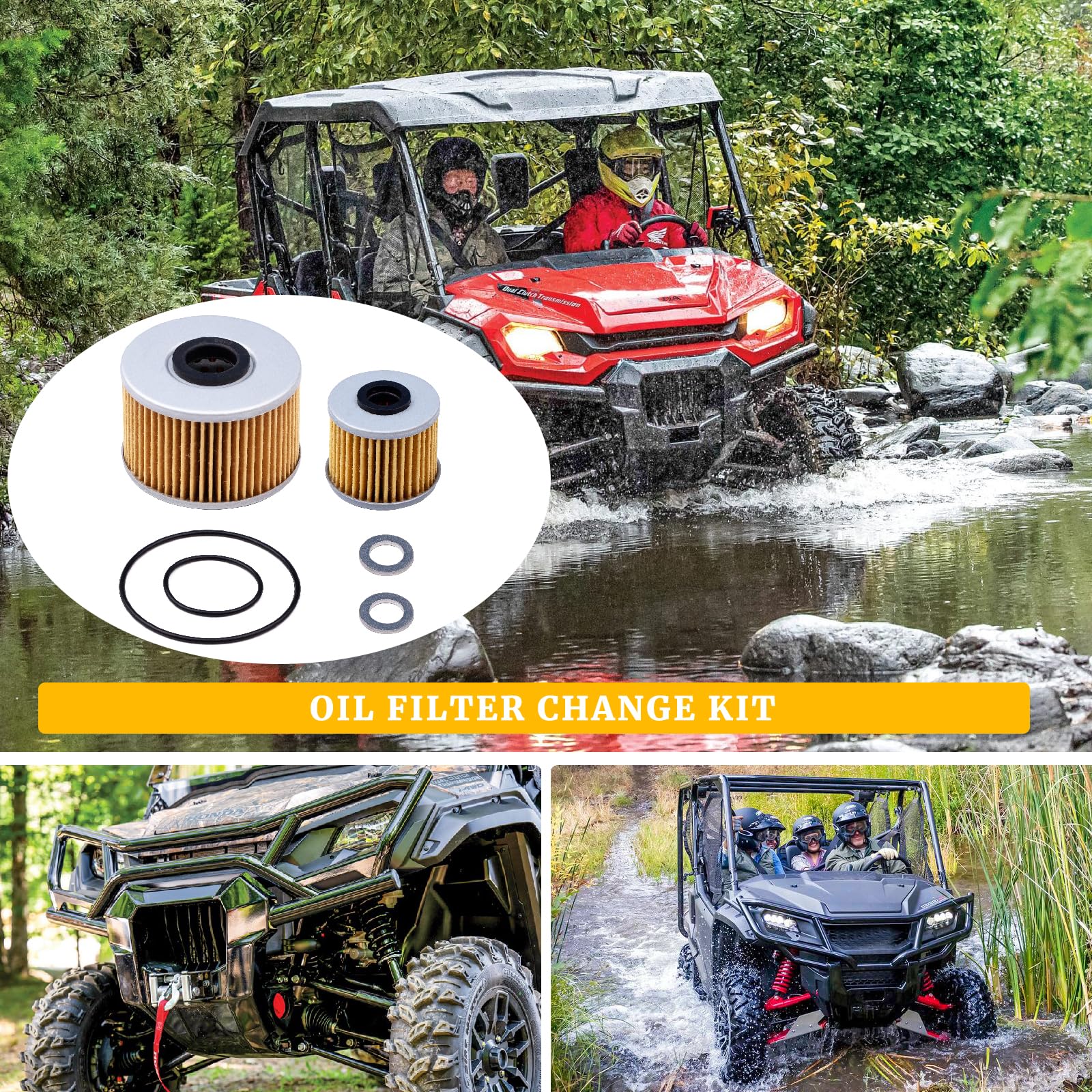 Compatibility with Honda Pioneer 1000 models from 2016 to 2020 by gtpartes.