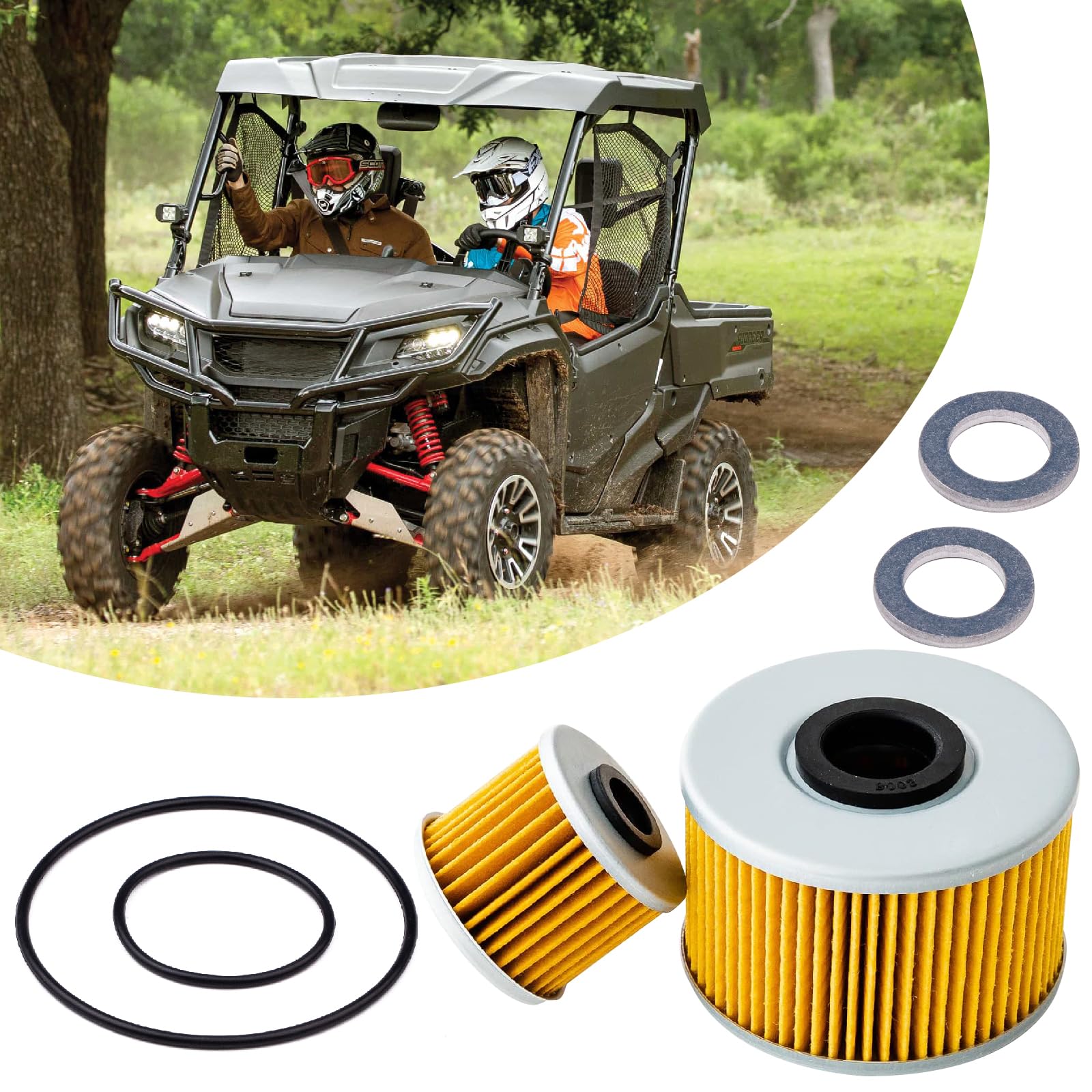 Easy install with included seals for DIY maintenance by gtpartes.