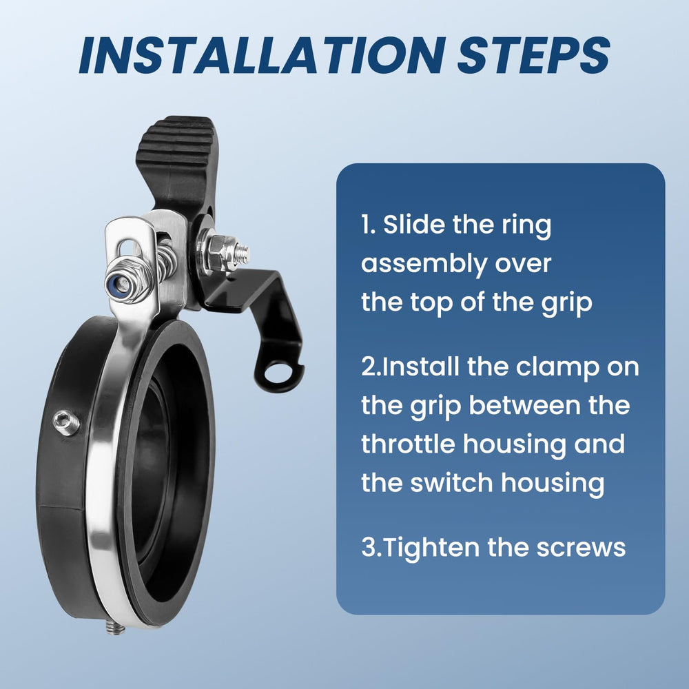 GUAIMI safety override with quick disengagement via twist or flip.