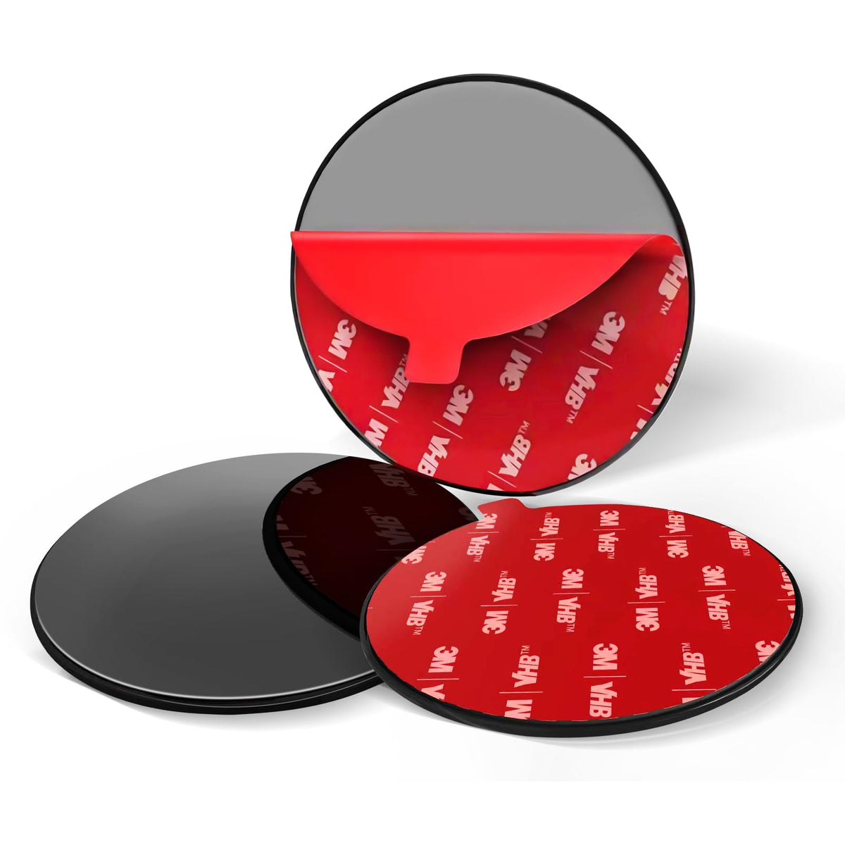 GUANDA dashboard pad with 82mm base provides stable support for phone mounts.