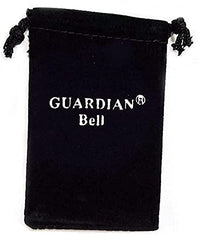 Guardian Bell AssMan USA-made pewter, ready for bike or car mounting.