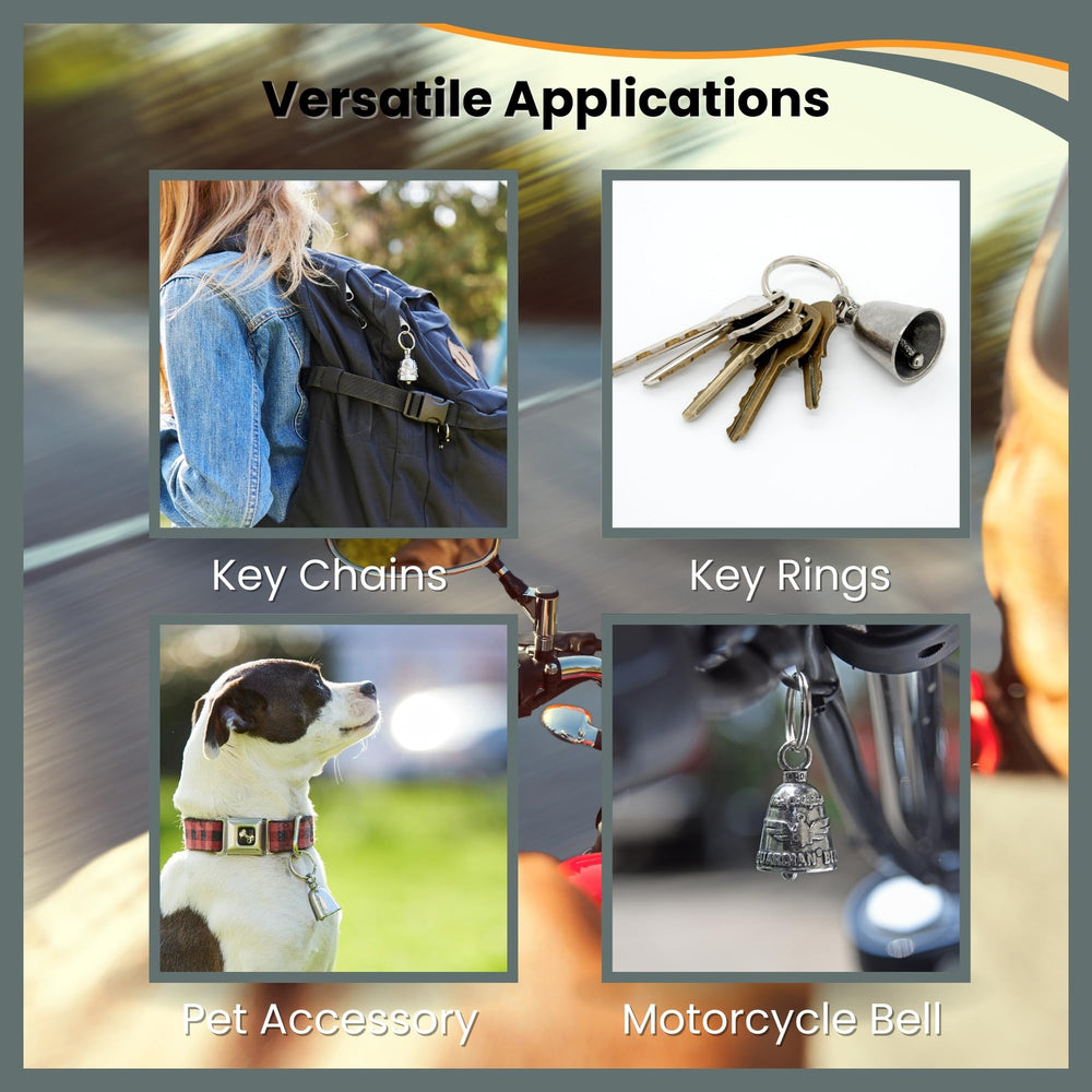 Guardian Bell Hanger offers easy, secure attachment to bikes.