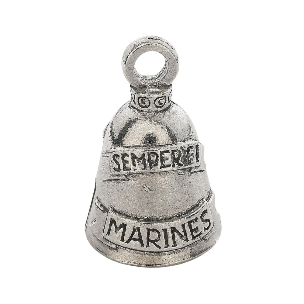 Guardian Bell pewter detail close-up emphasizing intricate craftsmanship suitable for bike décor.