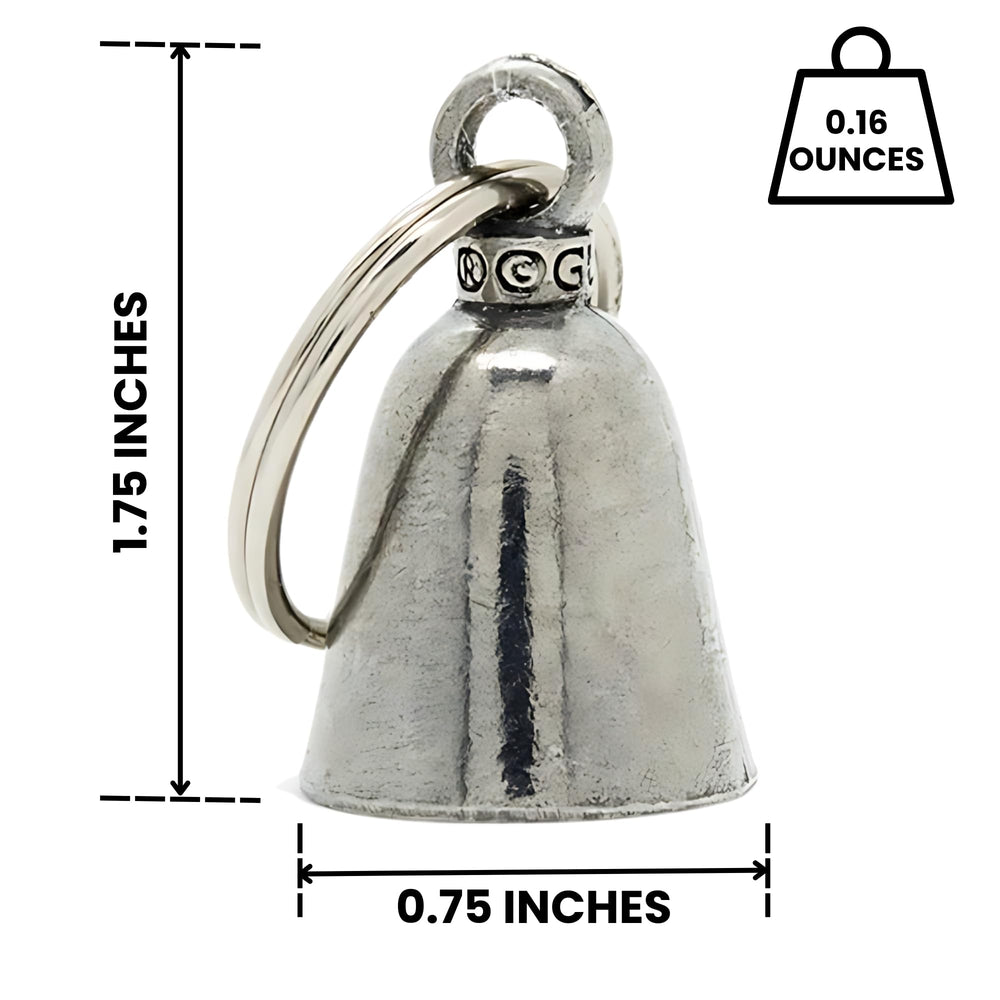 Guardian Bell Tree of Life in a black velvet gift bag