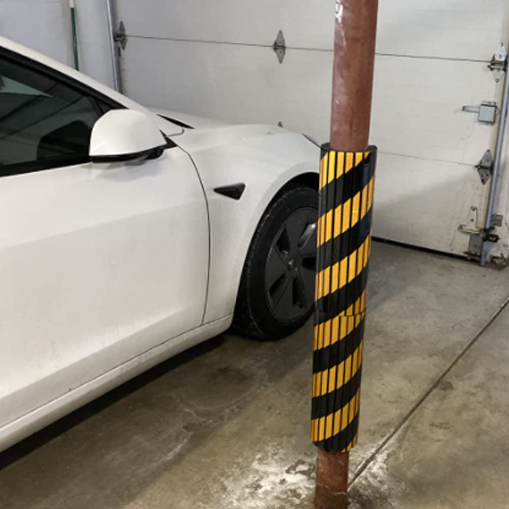 GUEQUITLEX bright colors warning strips improve visibility in garages