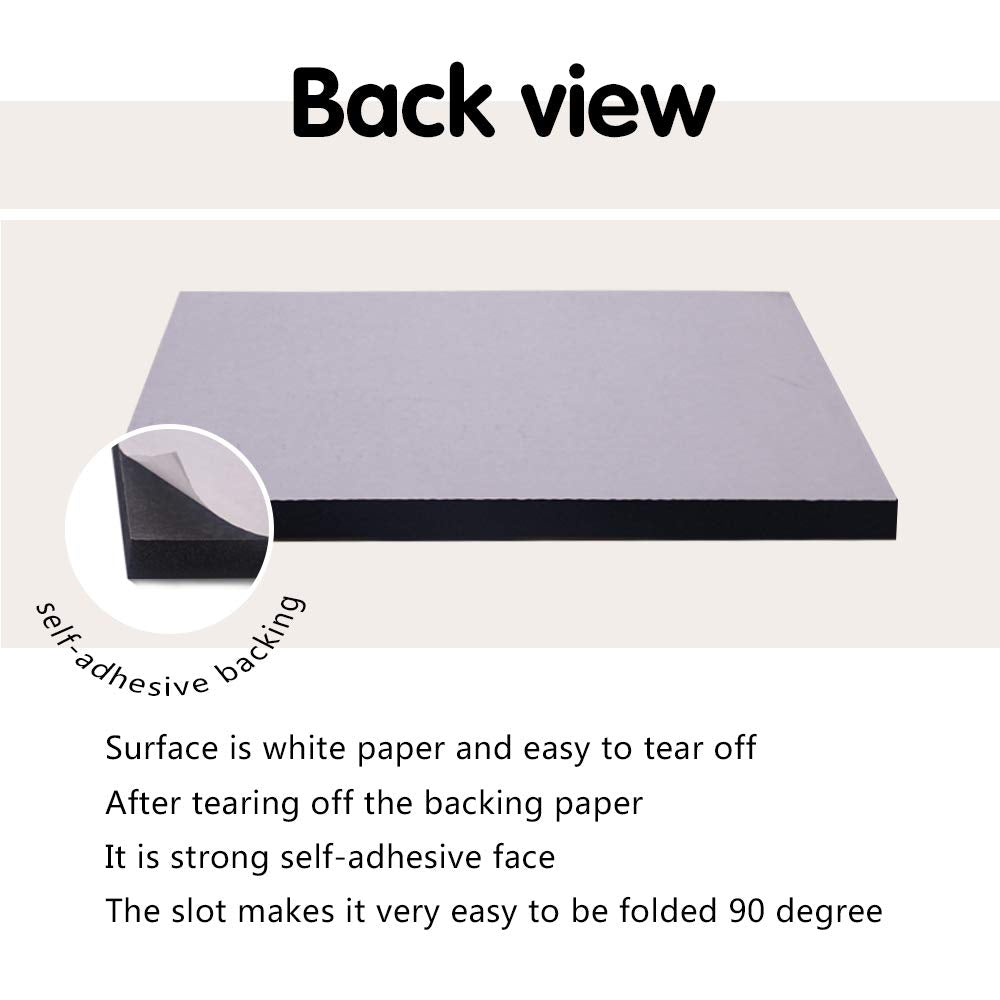 GUEQUITLEX bumper protection foam absorbs impacts to protect walls