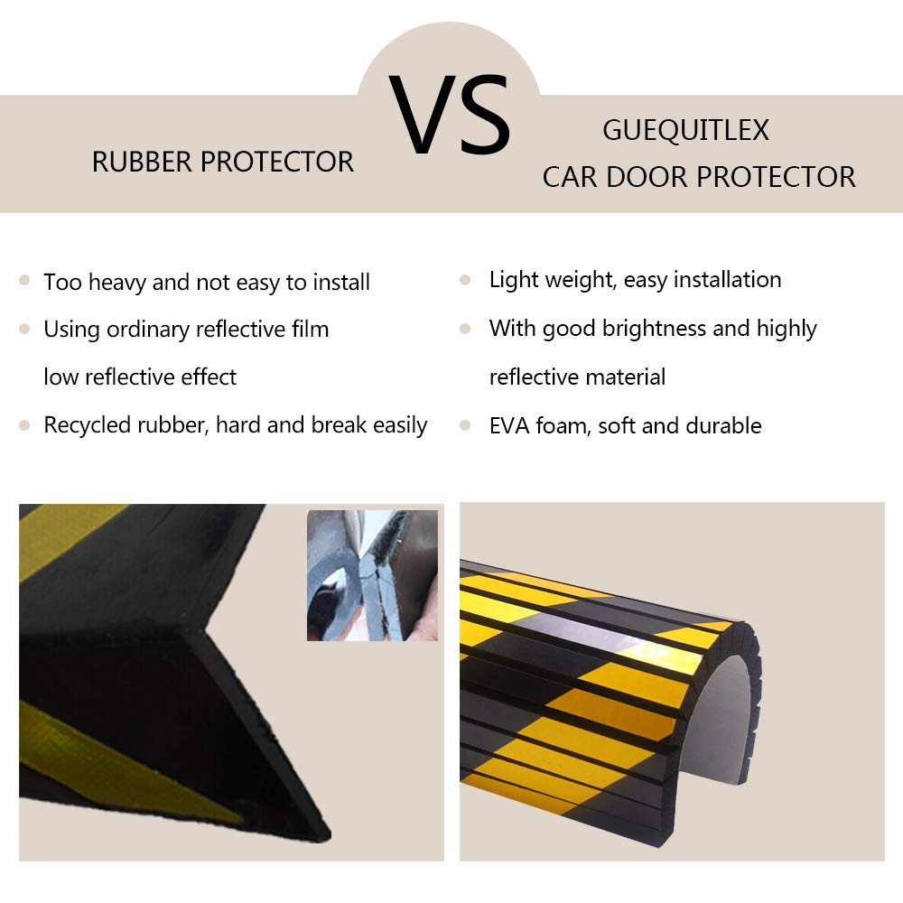 GUEQUITLEX car door scratch protection keeps vehicles looking newer