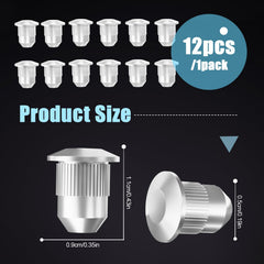 GuojinJism K6716 packaging display showing 12-pack for quick replacements