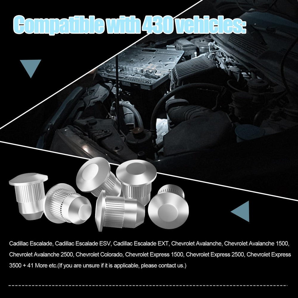 GuojinJism K6716 compatibility chart showing Cadillac, Chevrolet, GMC, Hummer, Isuzu coverage