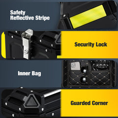 Gurblofy universal bracket shown for easy fit on most motorcycles.