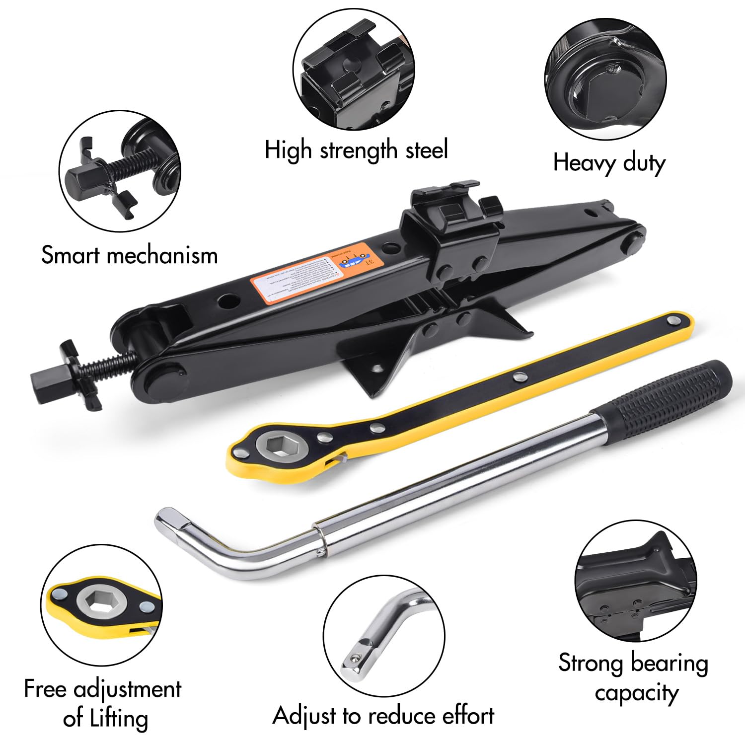 Gurduenon storage bag keeps the kit organized in your trunk