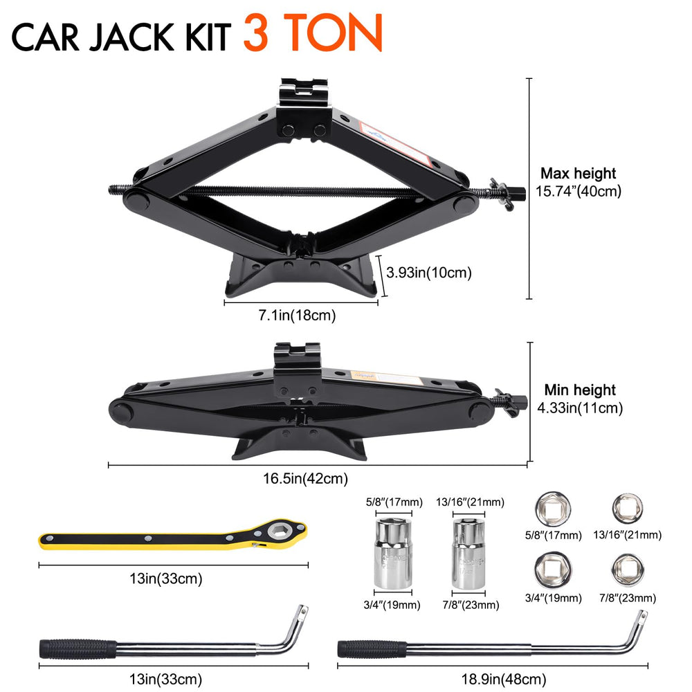 Gurduenon complete tire replacement kit ready for emergencies on the road