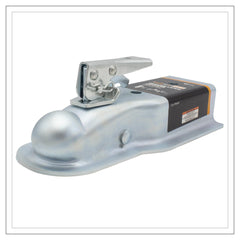 GusHill GH25138 straight tongue coupler on 3-inch channel for precise towing connection