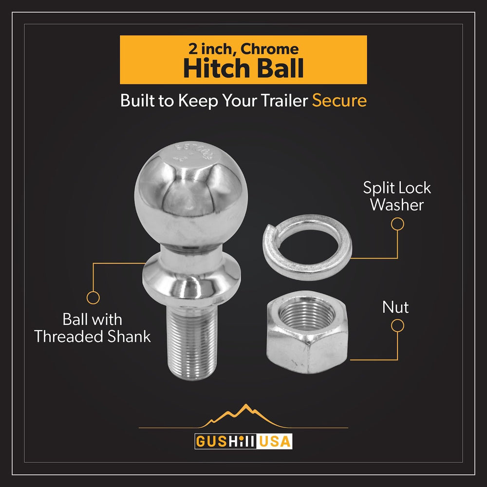 GusHill GH40004 features a 1-inch shank and 2-1/8 inch length for secure attachment
