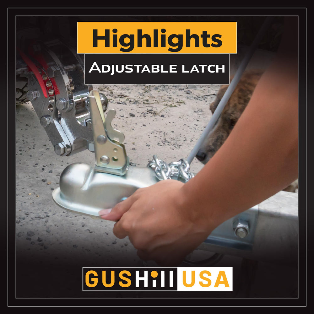 GusHill GH25153 straight tongue design ensures precise fit on compatible trailers
