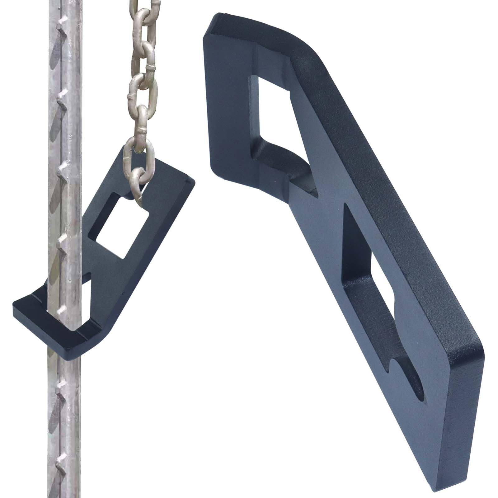 GUSUHAWK T-Post Puller Plate side view highlights robust construction