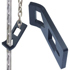 GUSUHAWK T-Post Puller Plate side view highlights robust construction