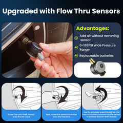 GUTA GT20 six alert modes protect against rapid tire changes