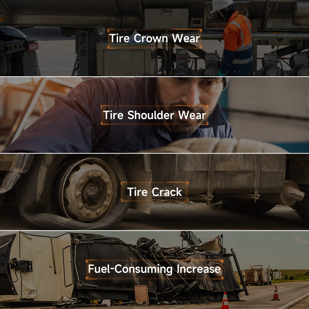 GUTA TPMS 46-tire capacity for comprehensive monitoring on long trips