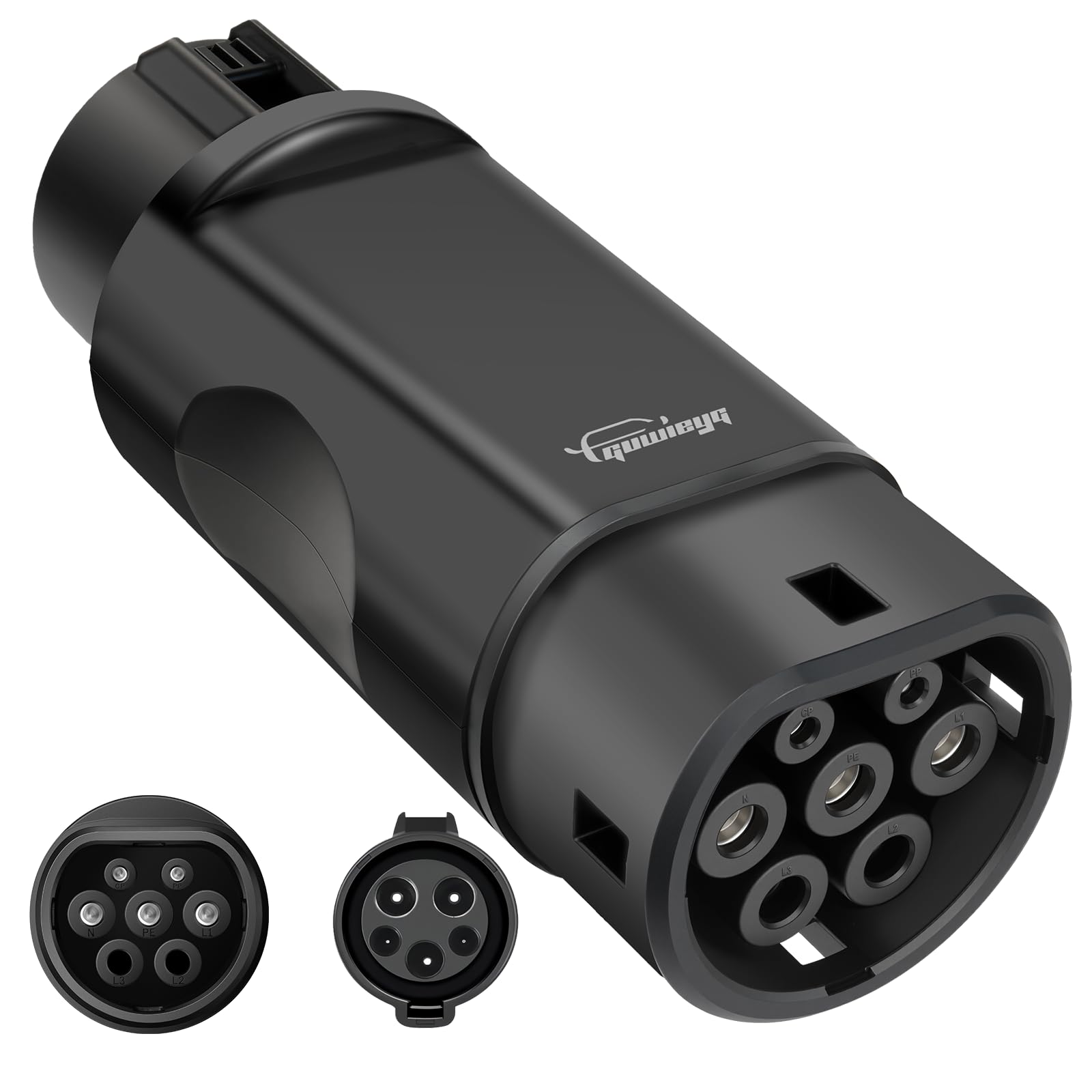 GUWIEYG EV adapter Type 1 to Type 2 for versatile on-the-go charging