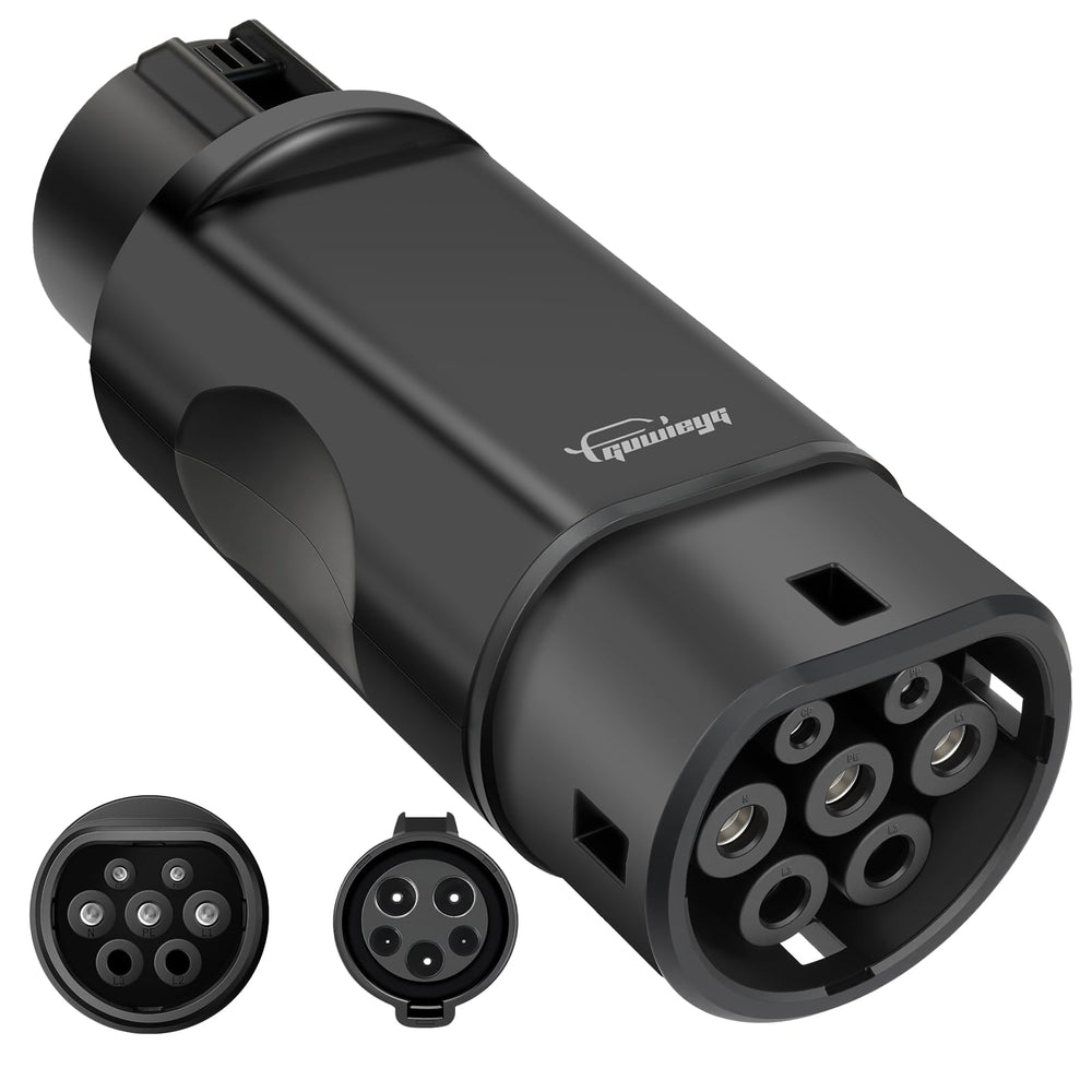 GUWIEYG EV adapter Type 1 to Type 2 for versatile on-the-go charging