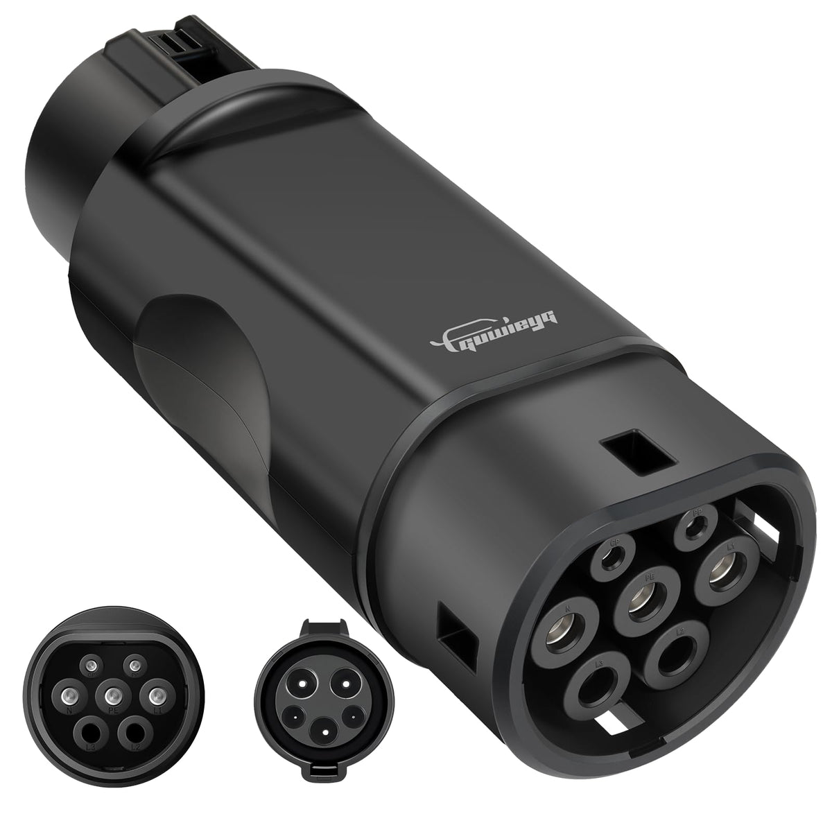 GUWIEYG EV adapter Type 1 to Type 2 for versatile on-the-go charging
