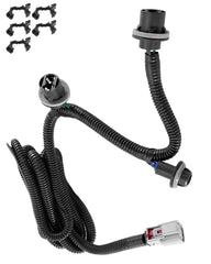 GUZIKO passenger tail harness front view for reliable lighting connection.