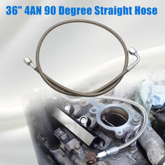 GXARTS PTFE core with 4AN 90° ends enables flexible, reliable installation.