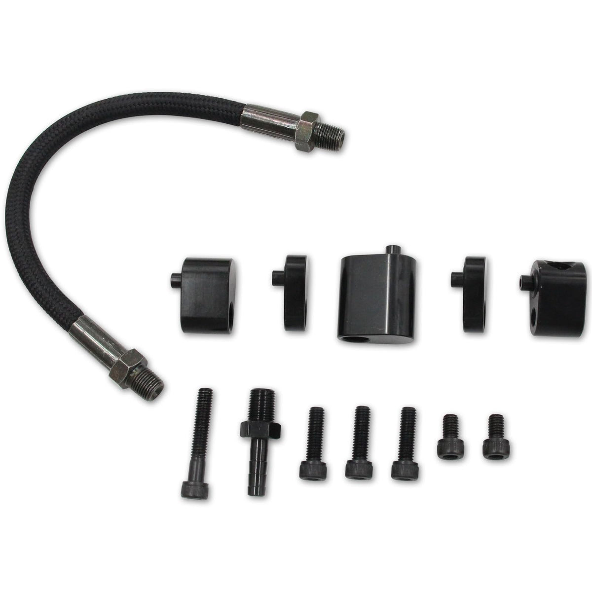 Gxencks Black Pro Suit LS coolant port close up showing improved cooling flow