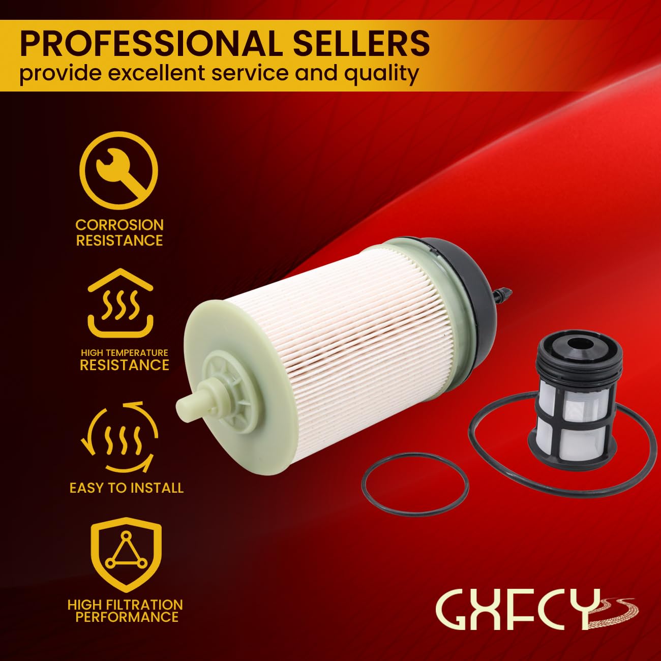 GXFCY FS20083 warranty information reassures buyers with coverage.