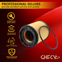 GXFCY fit Chevy Cobalt 2005-2010 oil filter, supports reliable oil flow