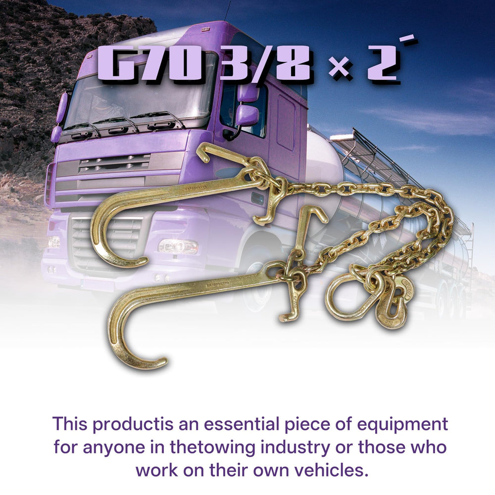 GXYWADY tow chain bridle suitable for auto transport tasks