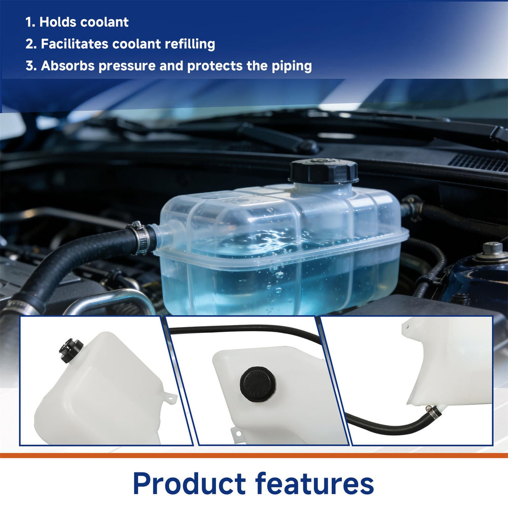GM CK-series engine bay showing compatible GXYWADY HD81-87 tank
