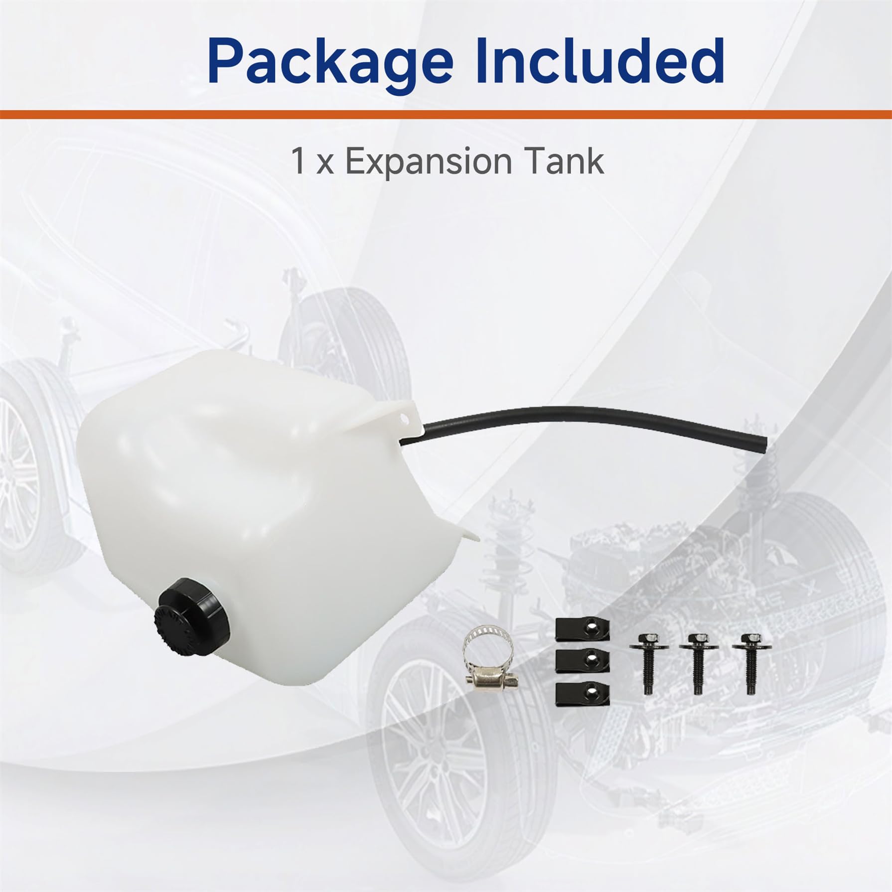GXYWADY tank installed in a Suburban/Blazer fitment context