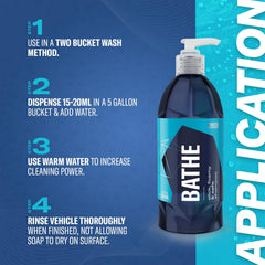 Gyeon Bathe surface-cleaning action protects coatings during wash