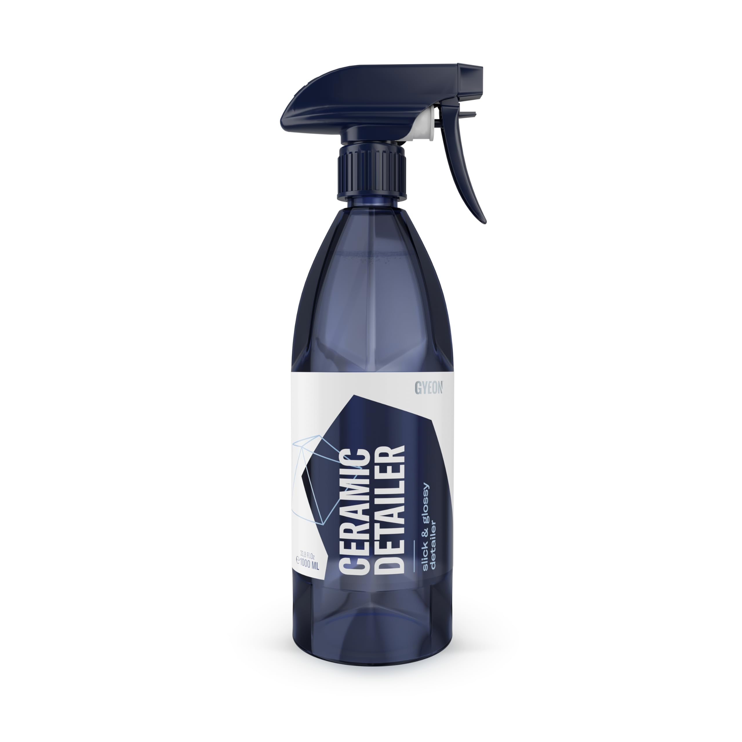 Gyeon Ceramic Detailer siO2 spray bottle enabling quick exterior detailing.