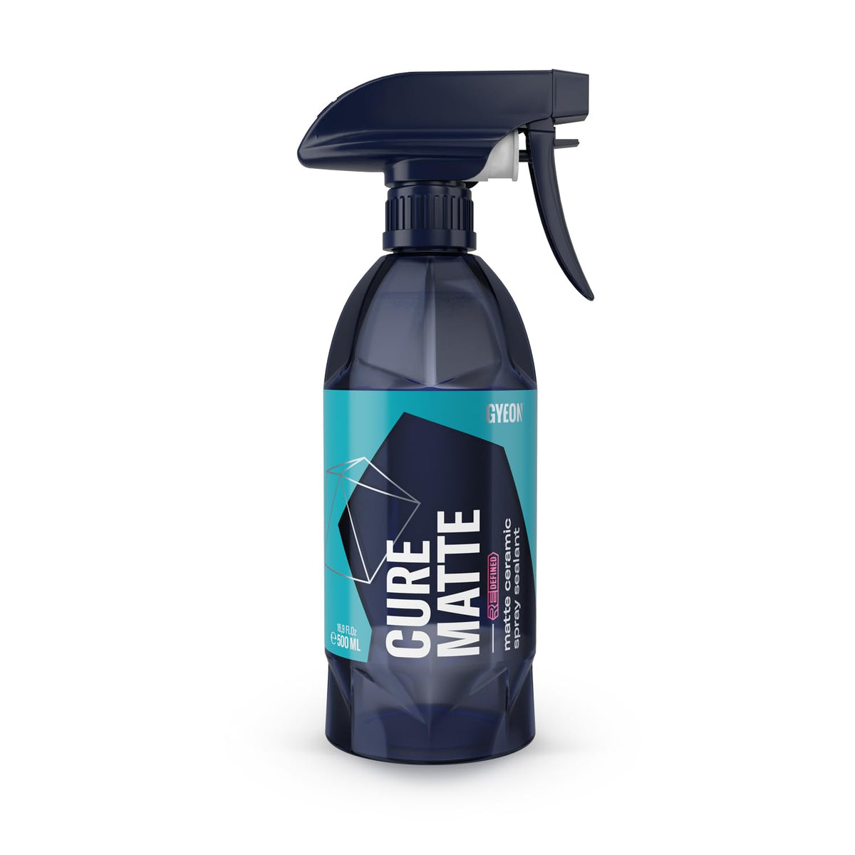 GYEON Cure Matte spray application on matte surface for protection